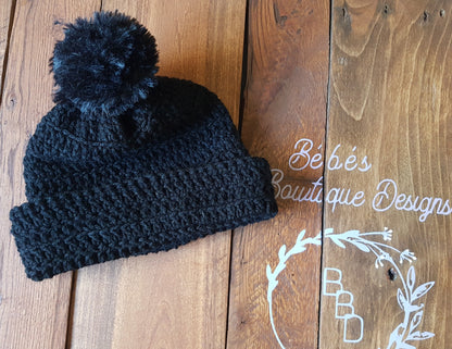 Crochet Pompom Hats